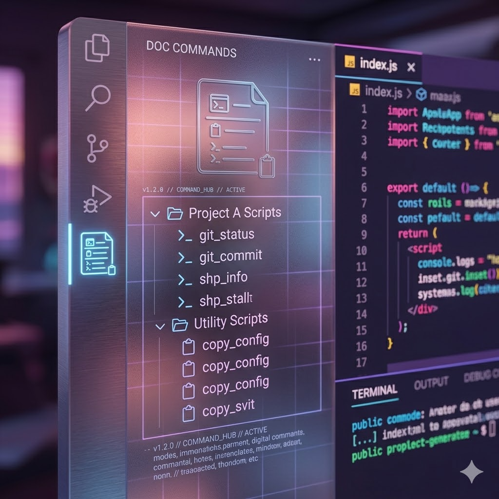 CmdVault — CLI & terminal command manager